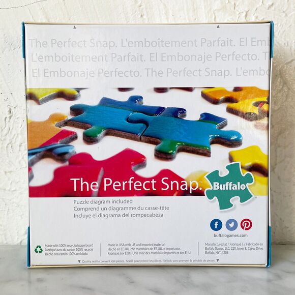 Charles Wysocki Pete's Gambling Hall 1000 Piece Jigsaw Puzzle Buffalo Games NEW - Picture 5 of 5